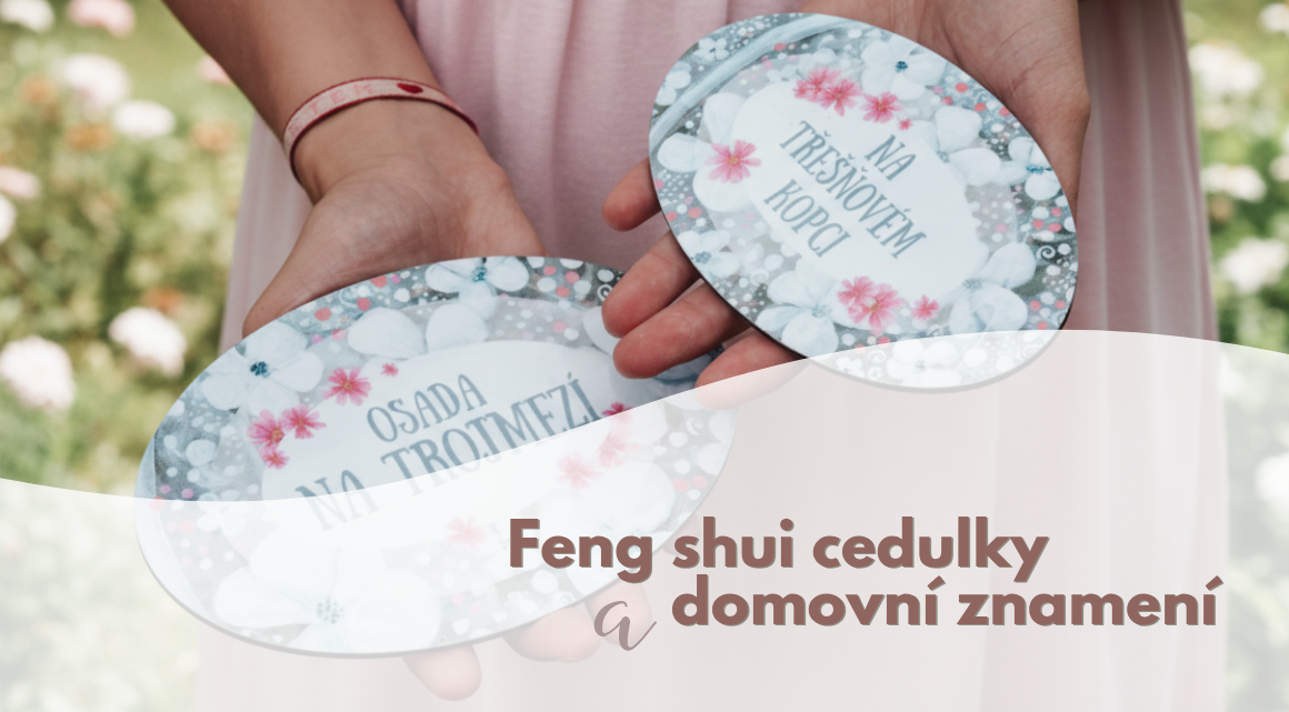 Feng shui cedulky a domovní znamení